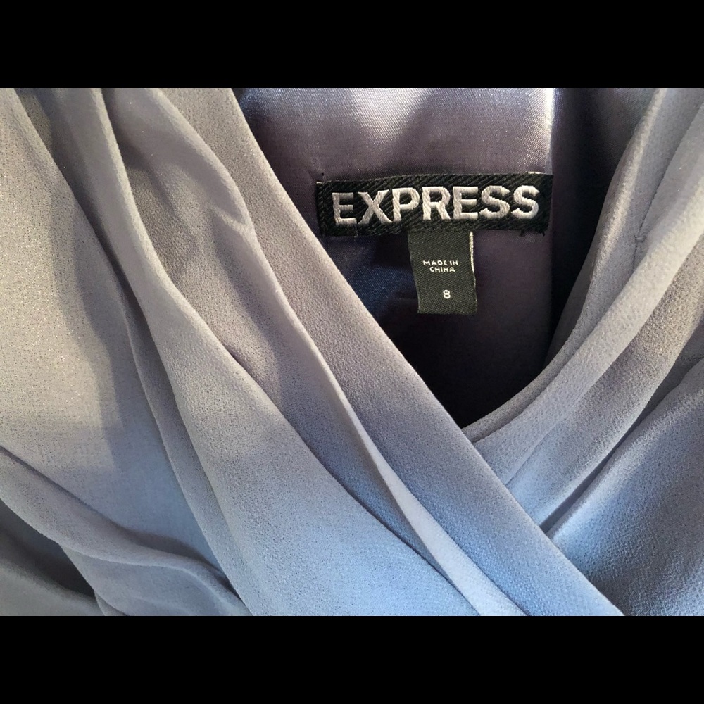 Express Rouched Formal Dress. Size 8 - Picture 2 of 3